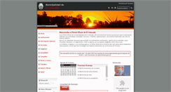 Desktop Screenshot of elcolorado.gob.ar